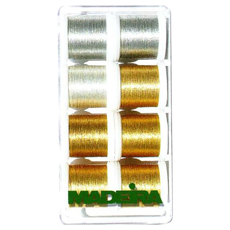 Madeira - Heavy Metal 8014 Thread Box W/ 8 Metallic Spools