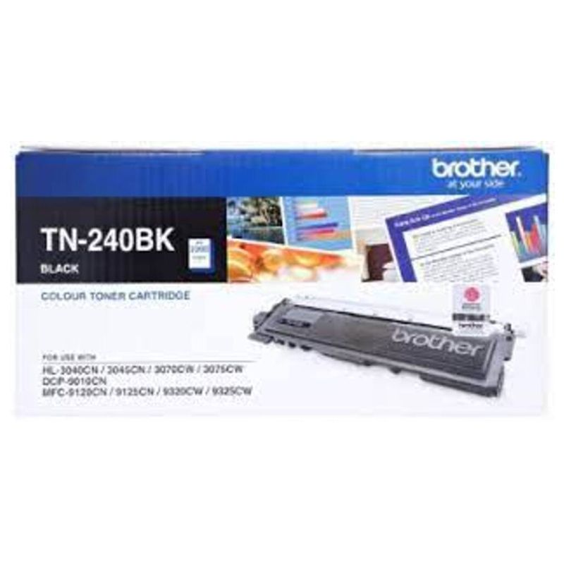 Brother - TN-240BK Toner Cartridge - Black