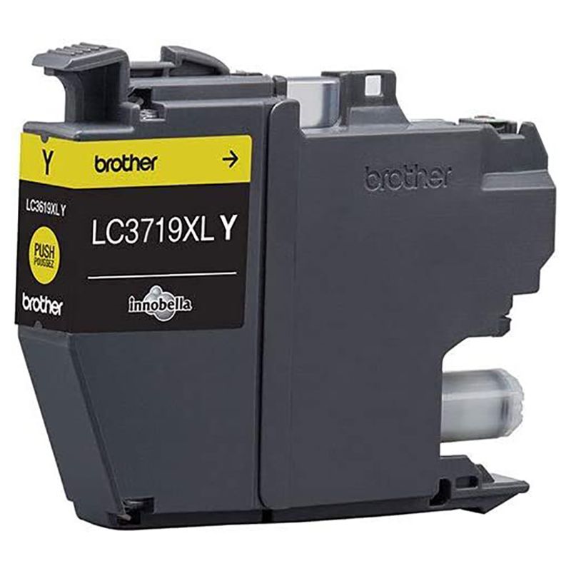 Brother - High Yield Ink Cartridge LC3719XLY - Yellow