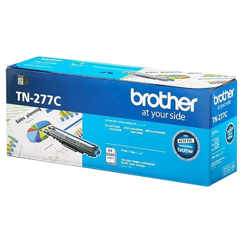 Brother - TN-277C Cyan Toner Cartridge 