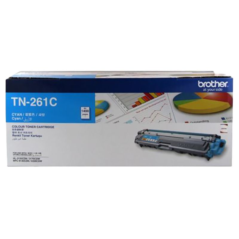 Brother - TN-261 Toner Cartridge Original - Cyan