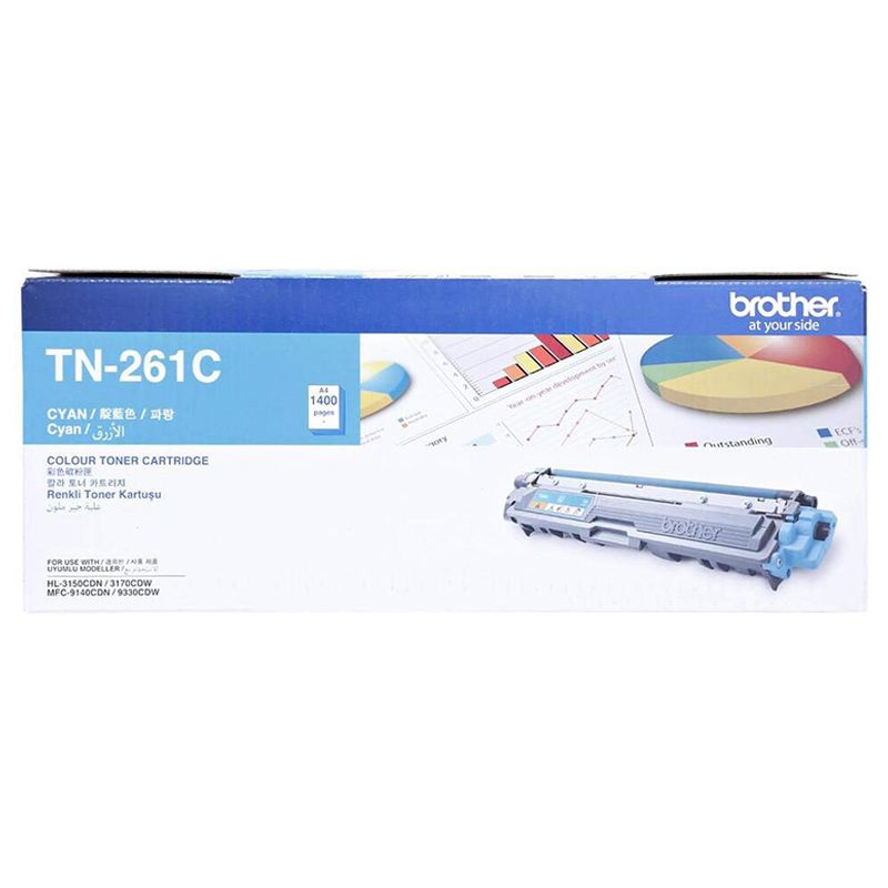 Brother - TN-261 Toner Cartridge Original - Cyan