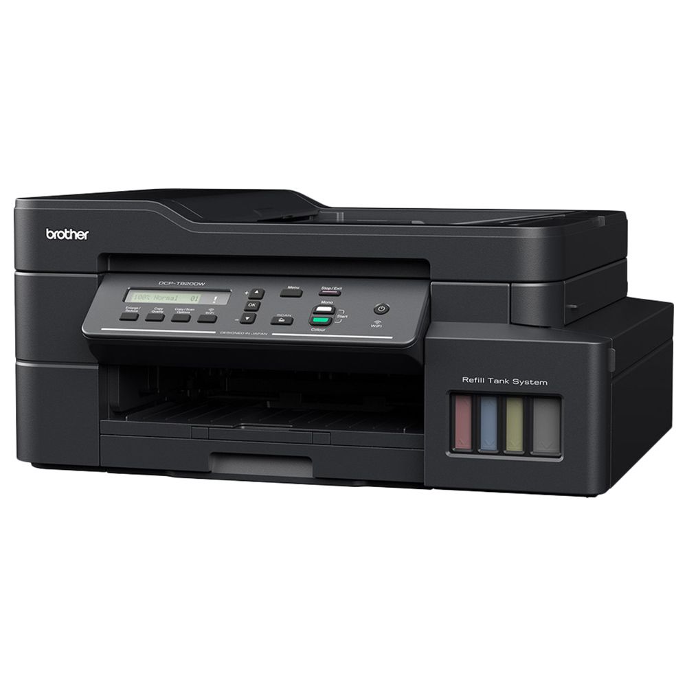 Brother - DCP-T820DW Ink Tank Printer - Black