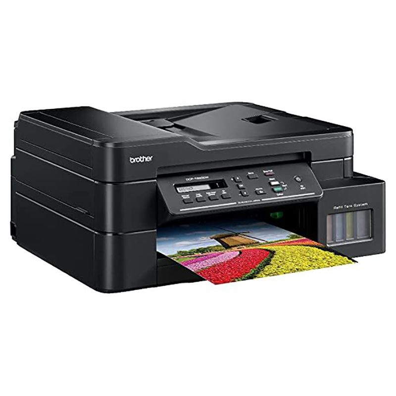 Brother - DCP-T820DW Ink Tank Printer - Black