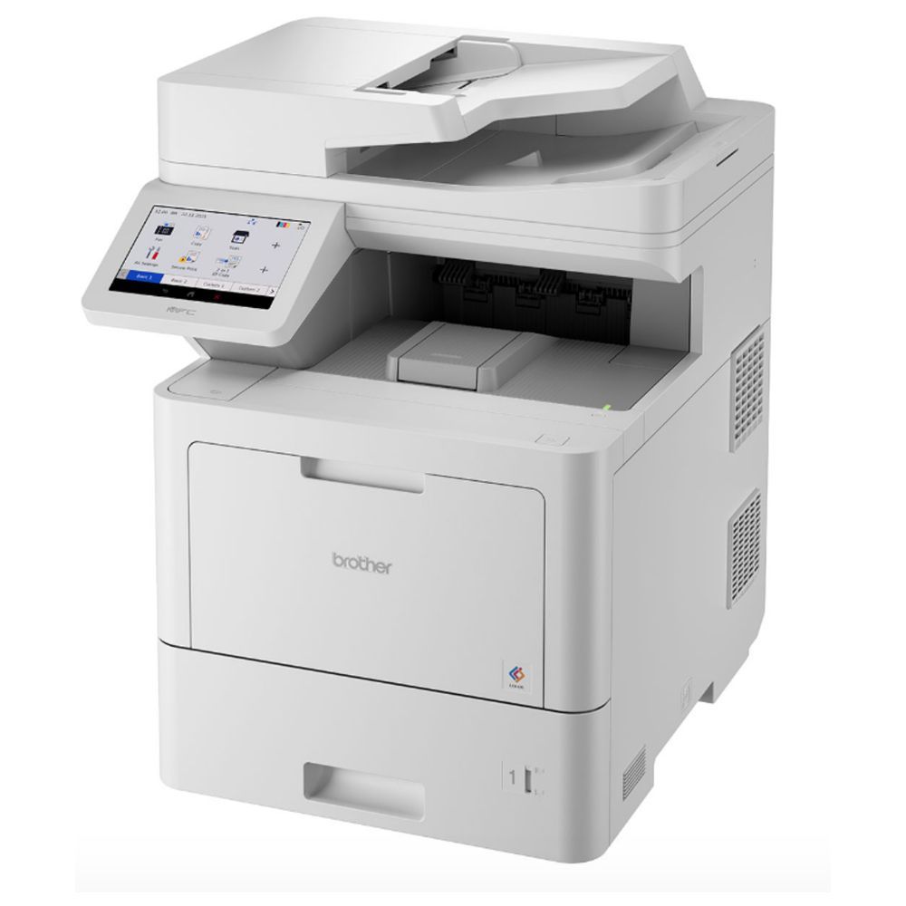 Brother - Color Laser Printer MFC-L9630CDN - White