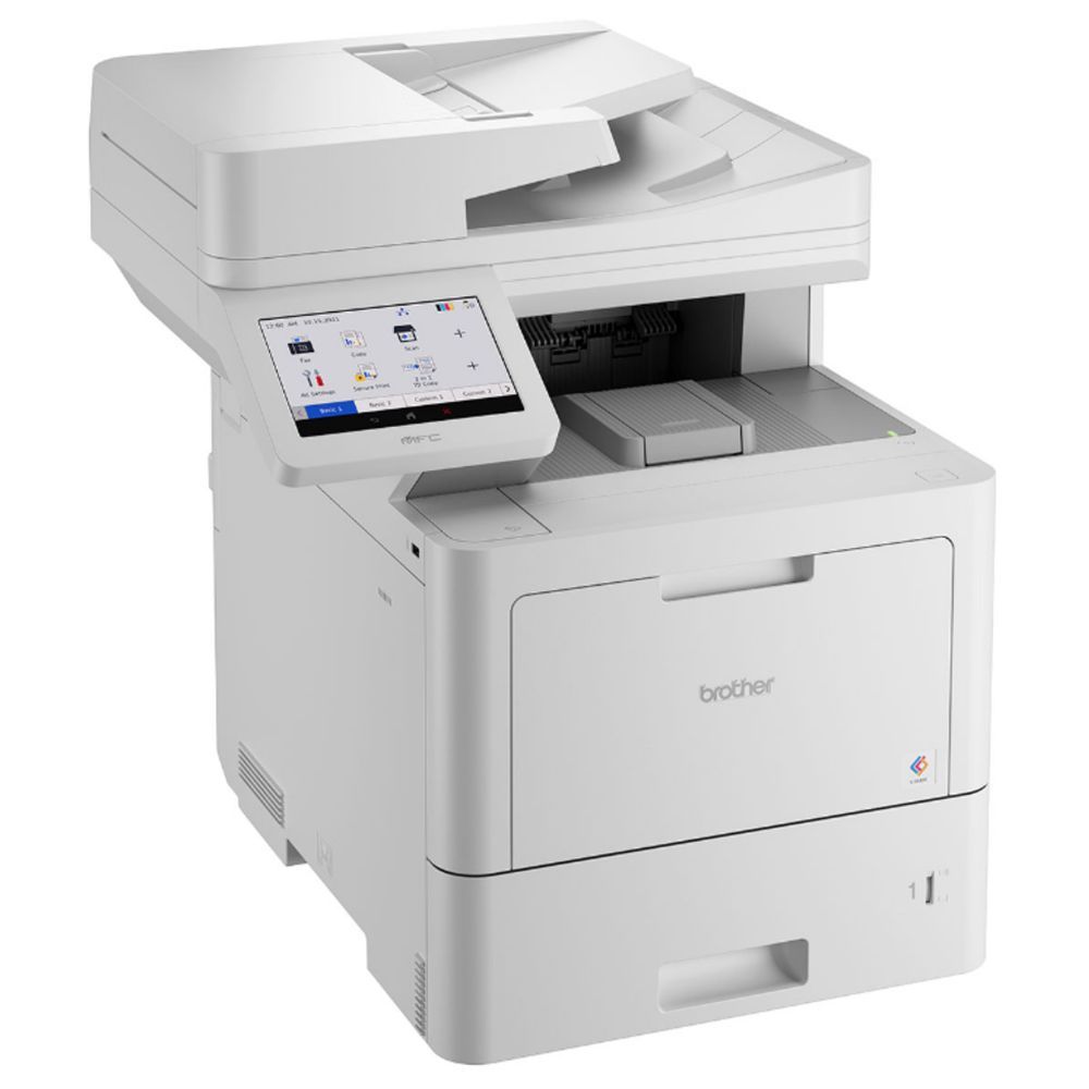 Brother - Color Laser Printer MFC-L9630CDN - White