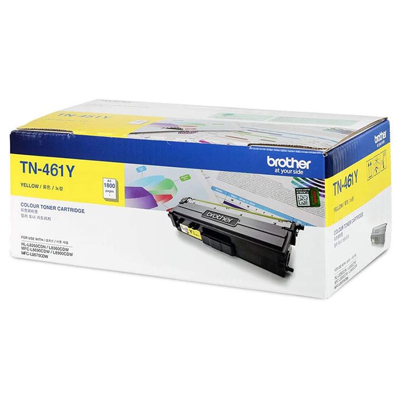 Brother - TN-461Y Original Toner Cartridge - Yellow