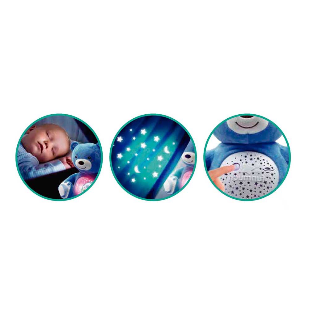 Little Learners - Goodnight Bear Projector - Blue