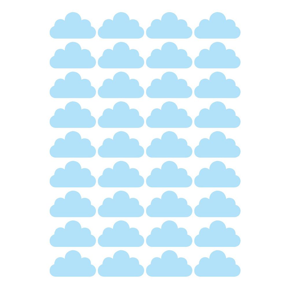 Joba - Wall Stickers - Clouds - Assorted Colours