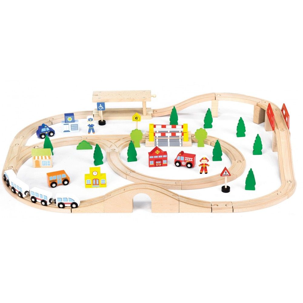 Viga 90pcs train set