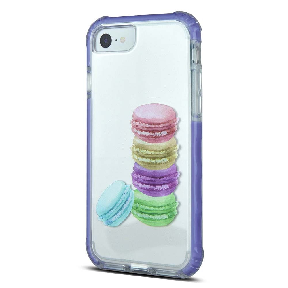 iOrigin - iPhone 7 Clear Bumper Case - Macarons