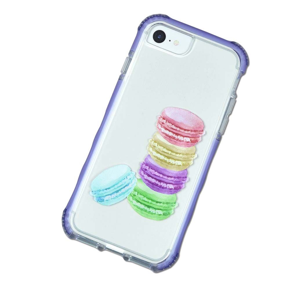 iOrigin - iPhone 7 Clear Bumper Case - Macarons