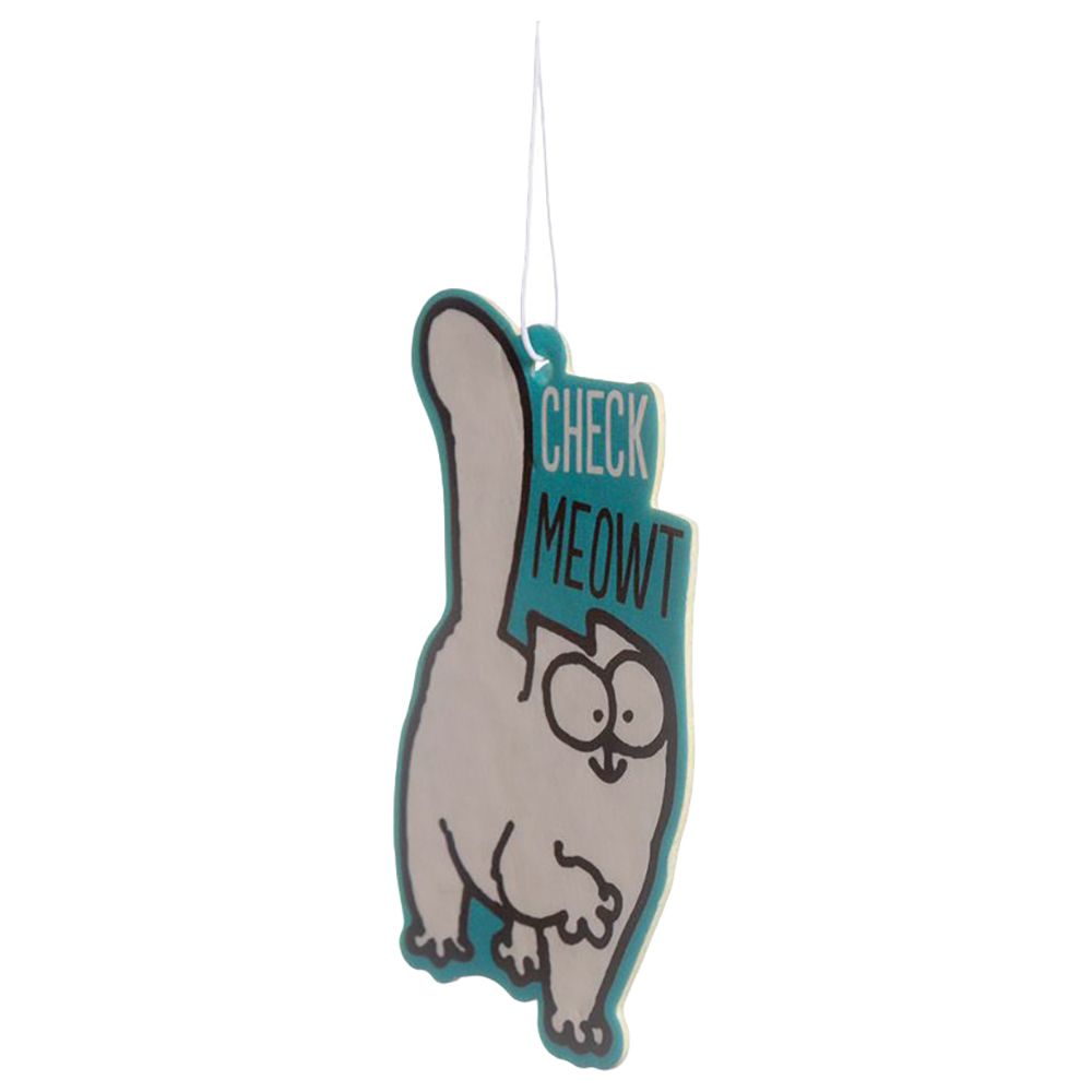 Puckator - Simon's Cat Check Meowt Vanilla Air Freshener