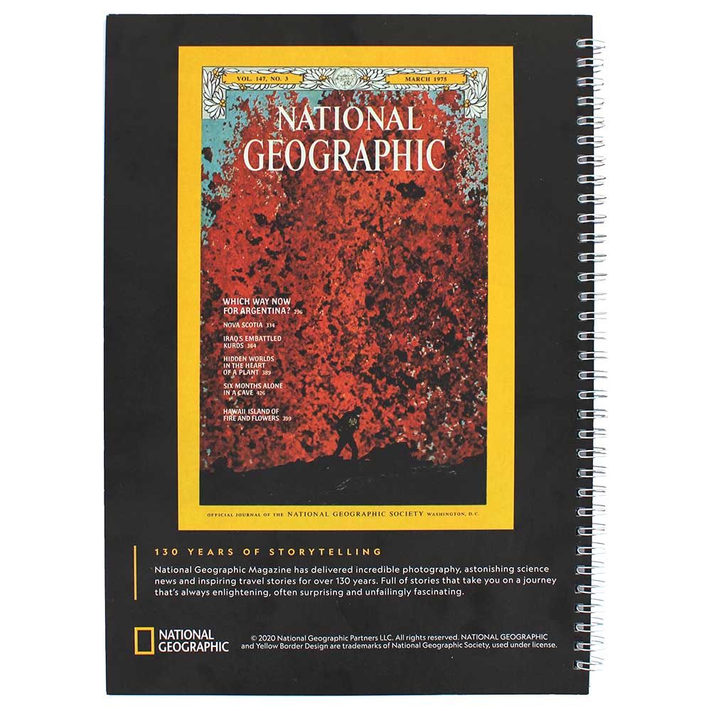 National Geographic - Bound and Lined A4 Notebook