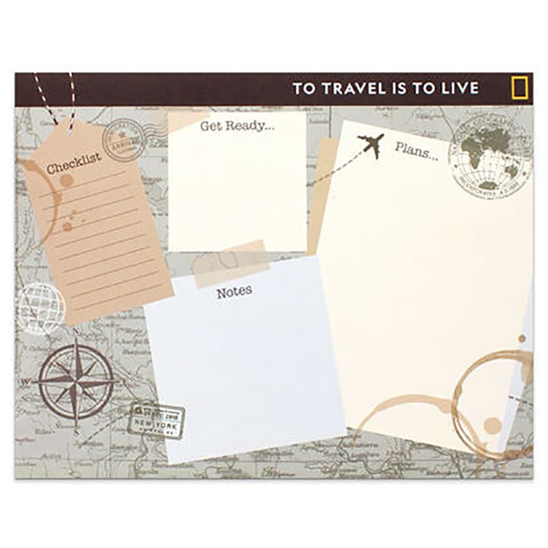 National Geographic - To-Do Desk Pad - 52 Sheets