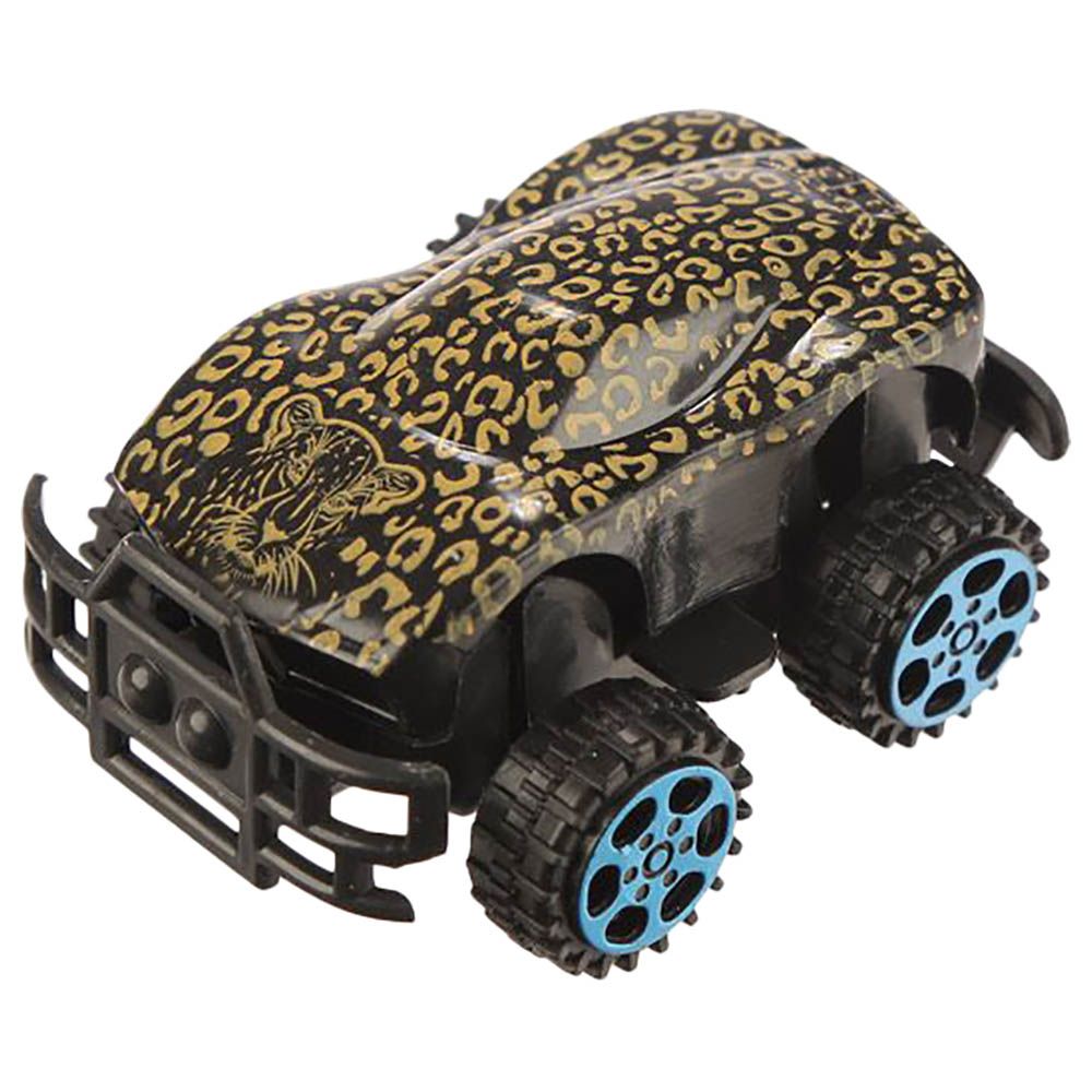 Puckator - Mini Jungle Pull Back Car - Brown