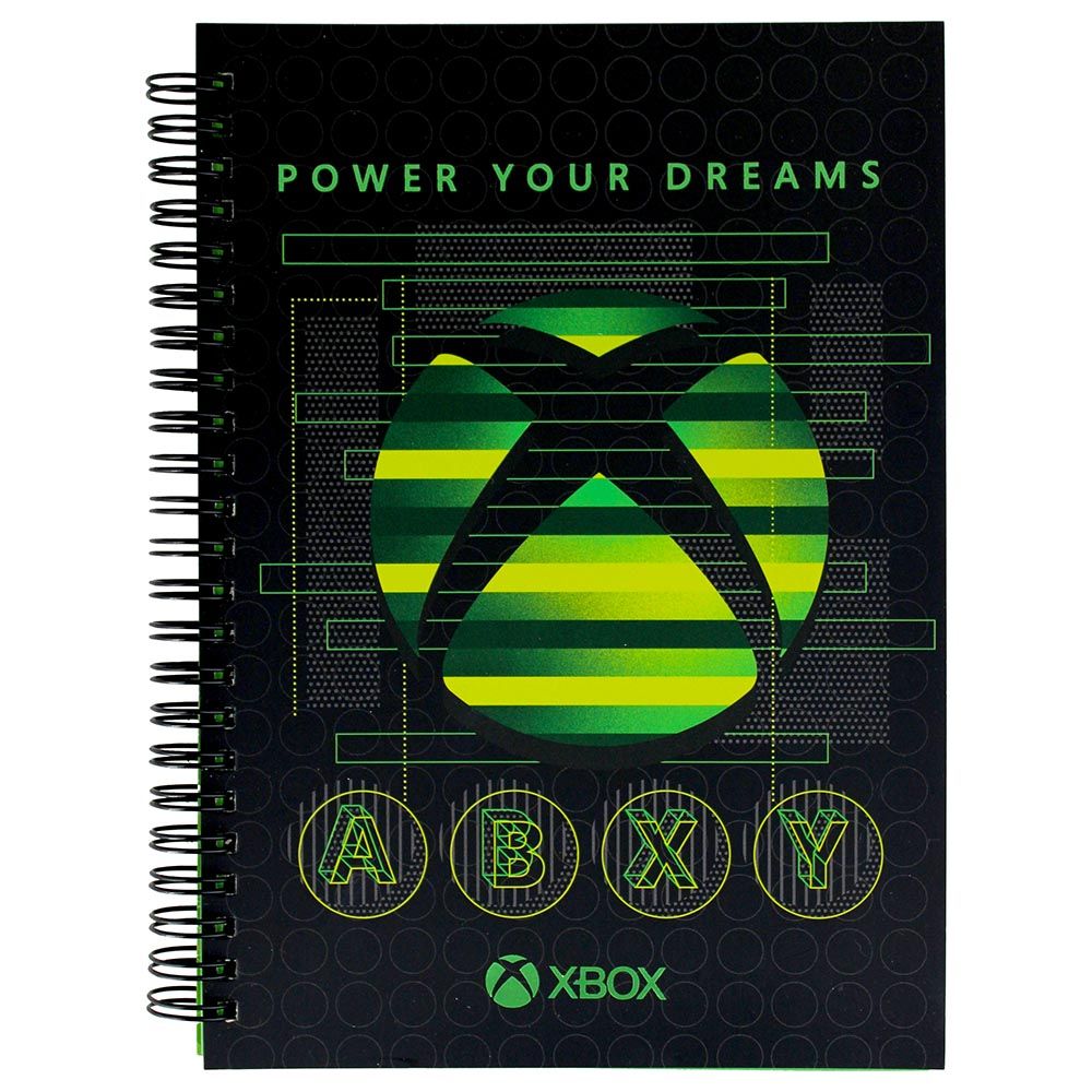 Blueprint Collections - Xbox 80 Lined Pages A5 Notebook