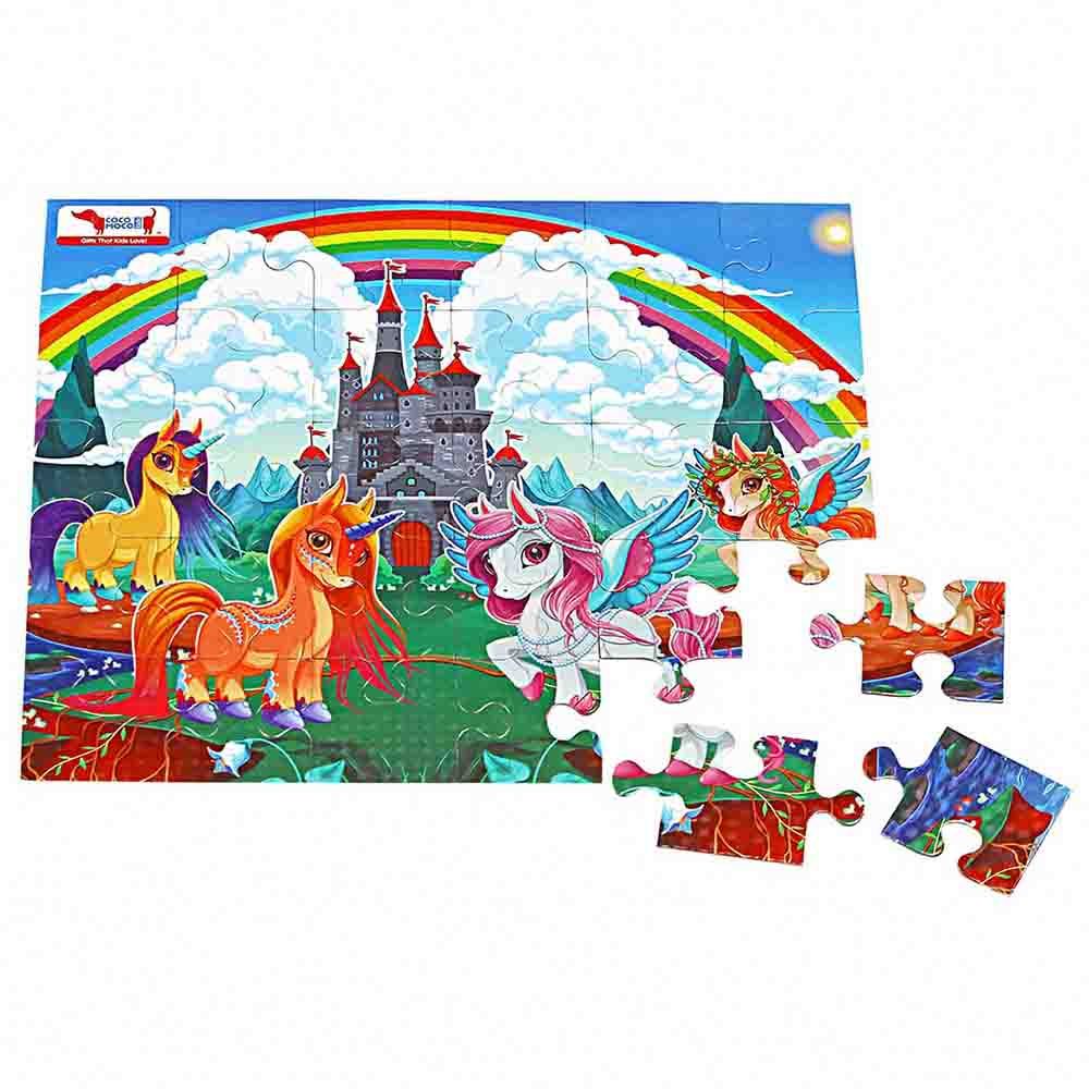 CocoMoco Kids - Unicorn and Pony Jigsaw Puzzle