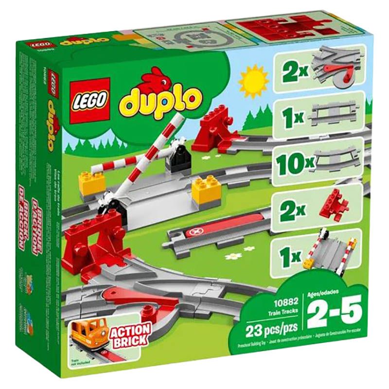 LEGO - Duplo Action Brick Train Track 23Pcs