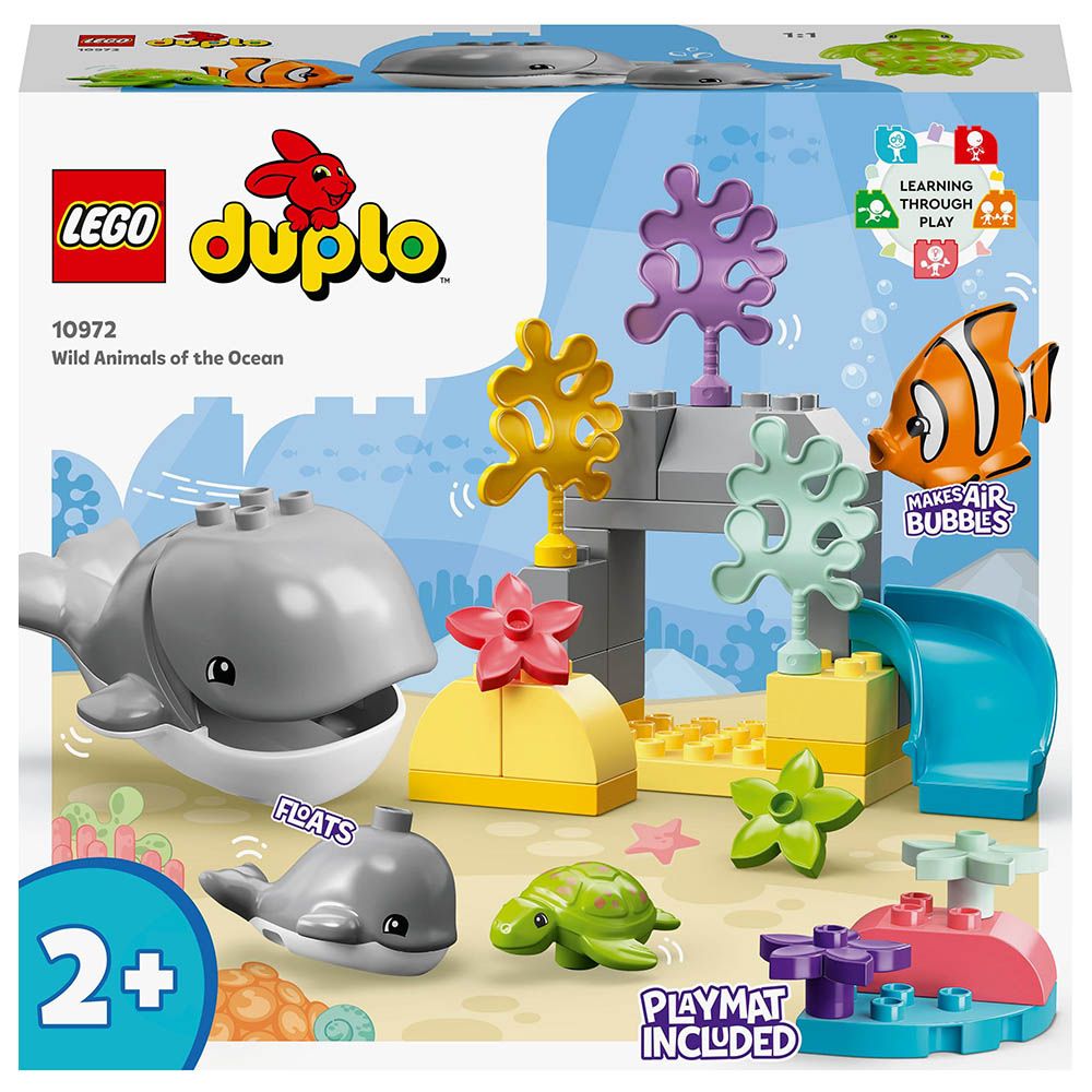 Lego - Duplo Wild Animals Of The Ocean Building Toy 32pcs