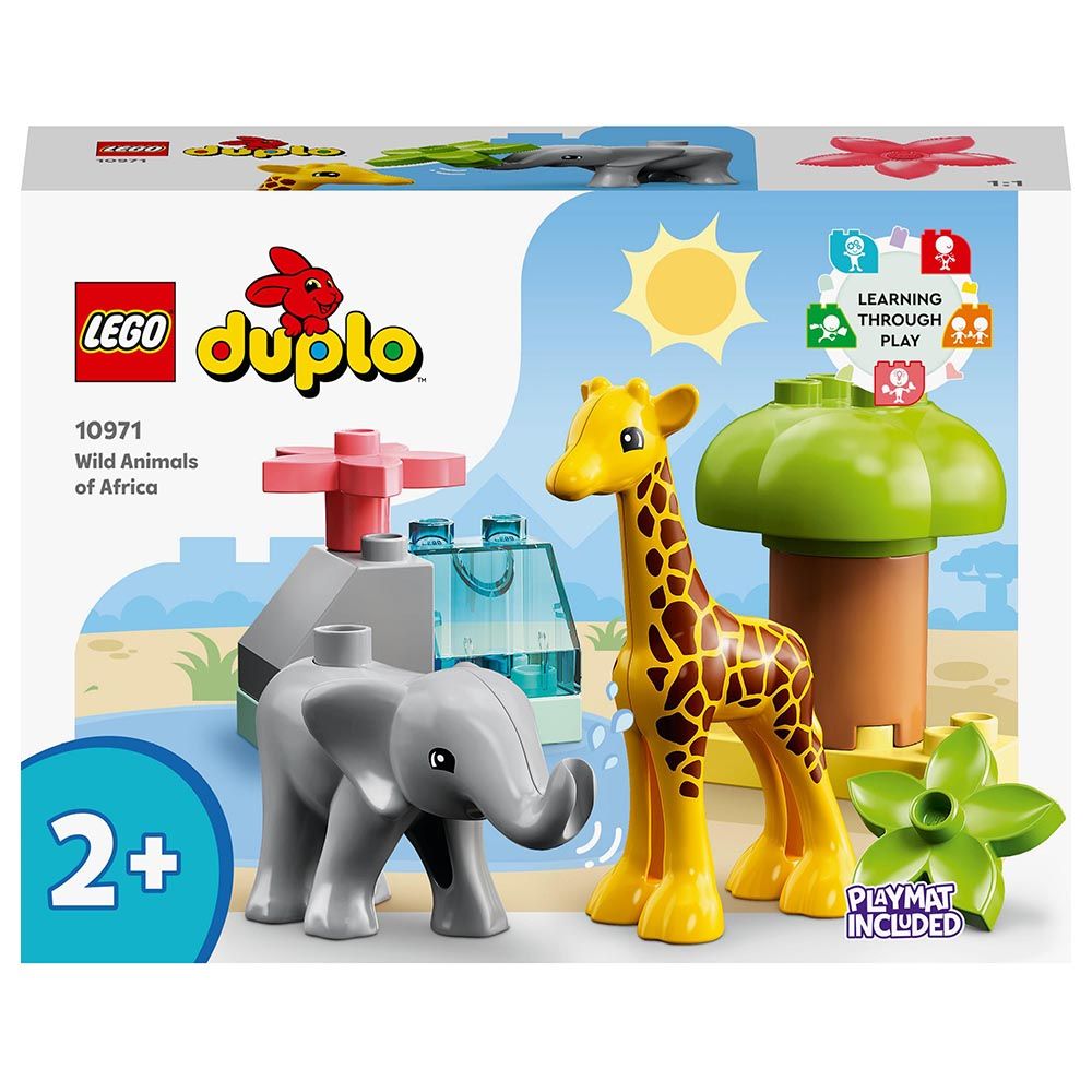 Lego - Duplo Wild Animals Of Africa Building Toy 10pcs