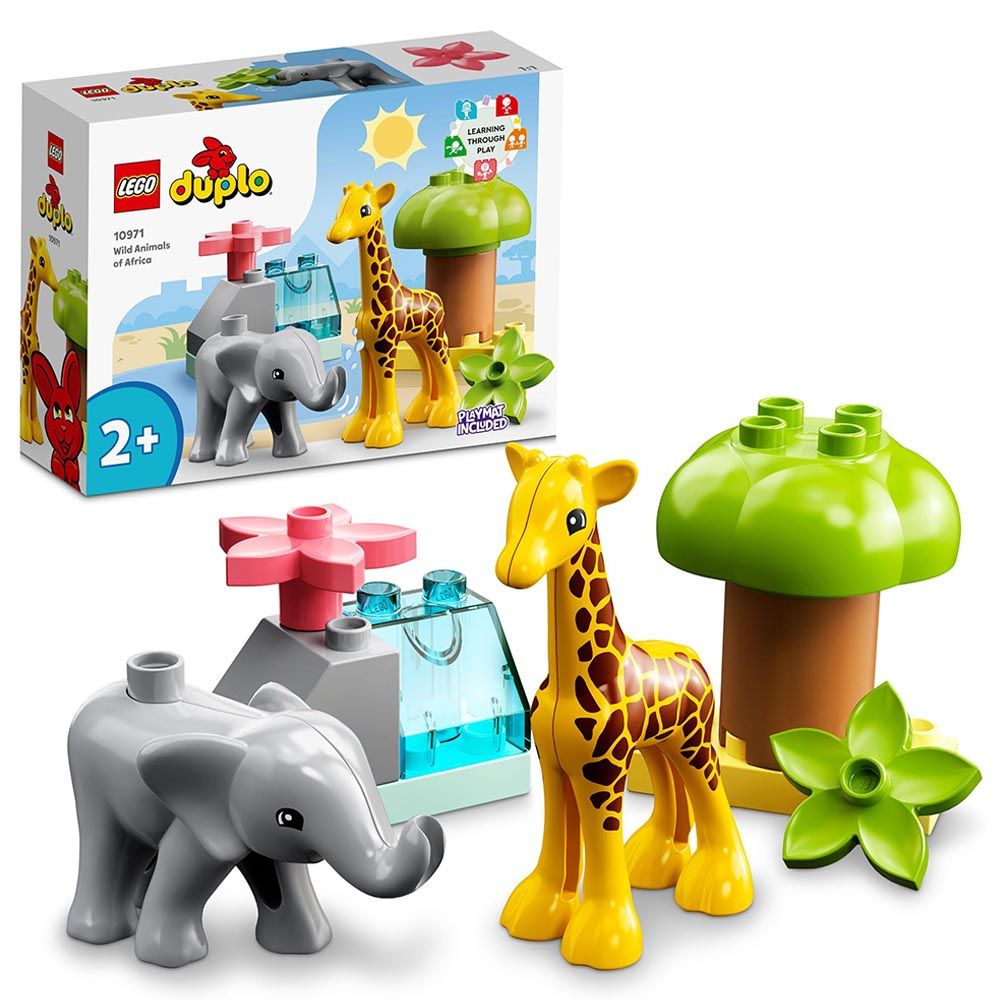 Lego - Duplo Wild Animals Of Africa Building Toy 10pcs