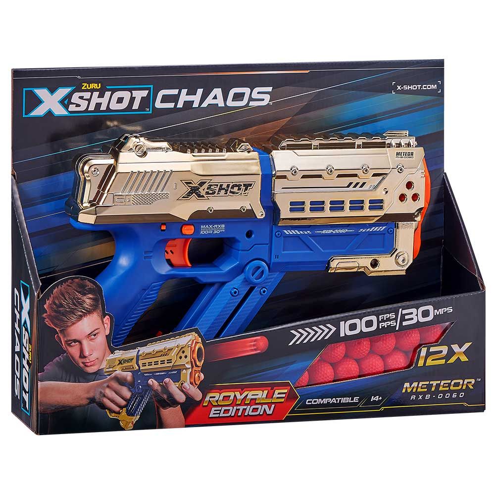 X Shot - Dart Ball Blaster Chaos Golden Meteor