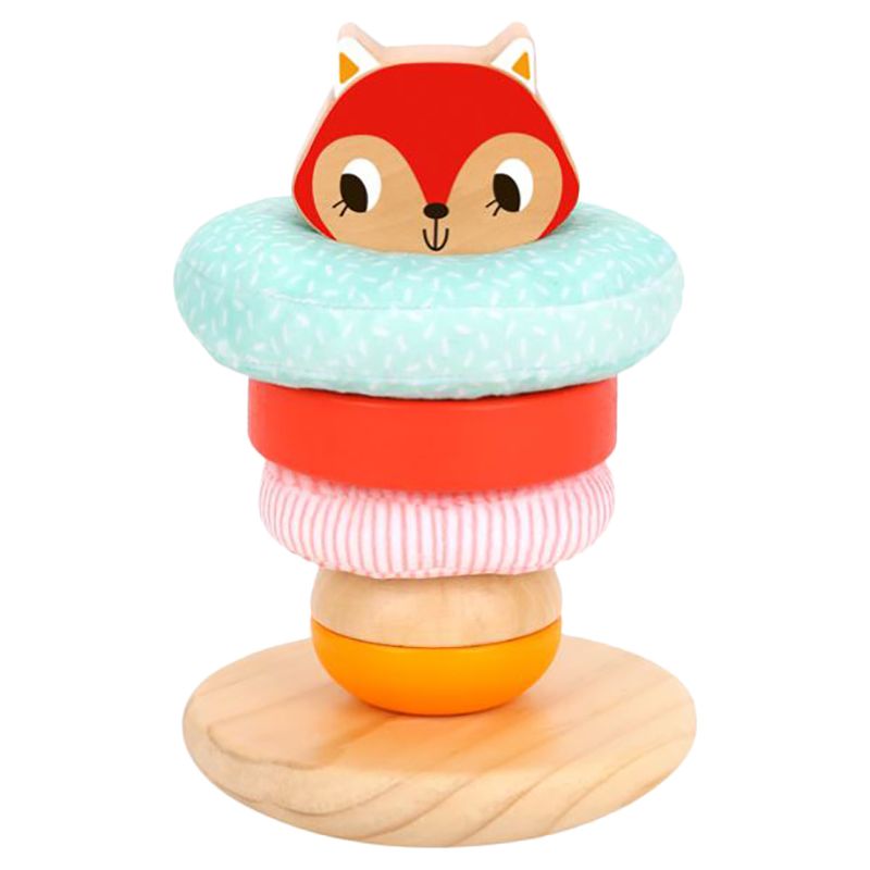 Tooky Toy - Wooden Fox Tower - 7pcs