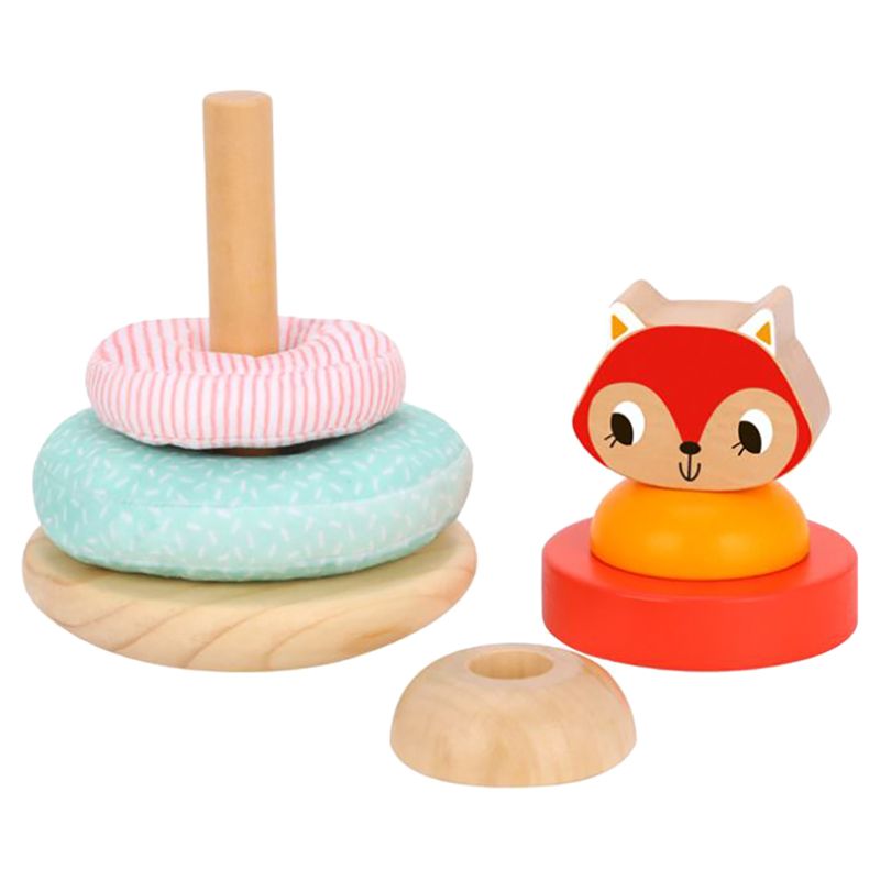 Tooky Toy - Wooden Fox Tower - 7pcs