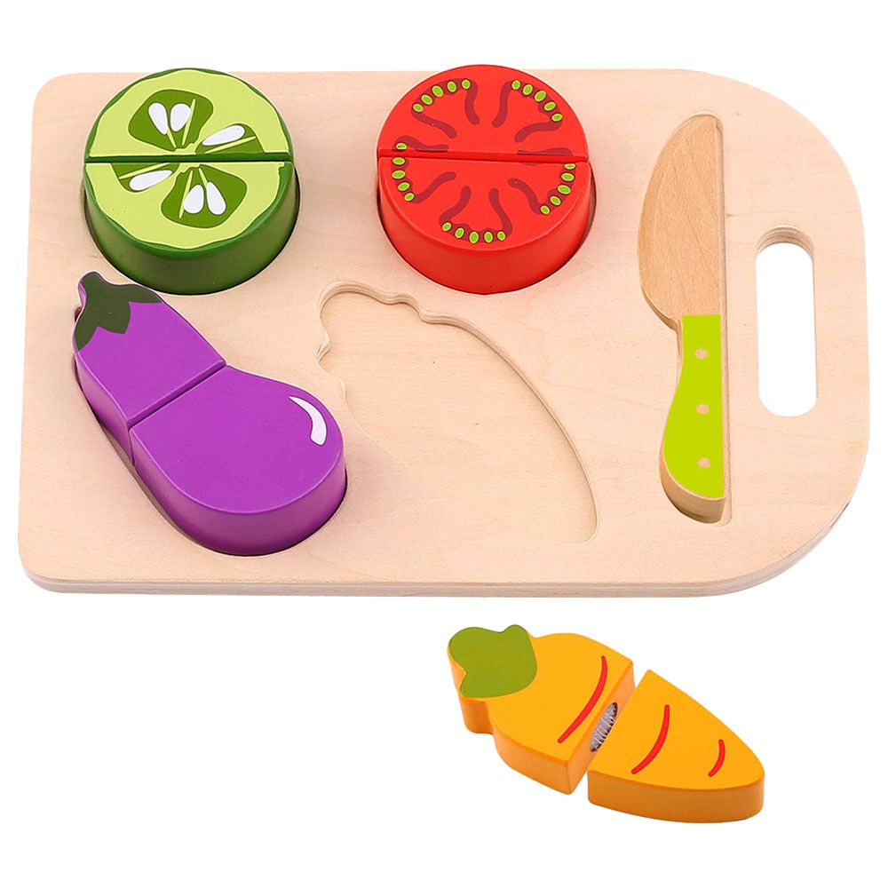 Tooky Toy - Cutting Vegetables Set - 10pcs