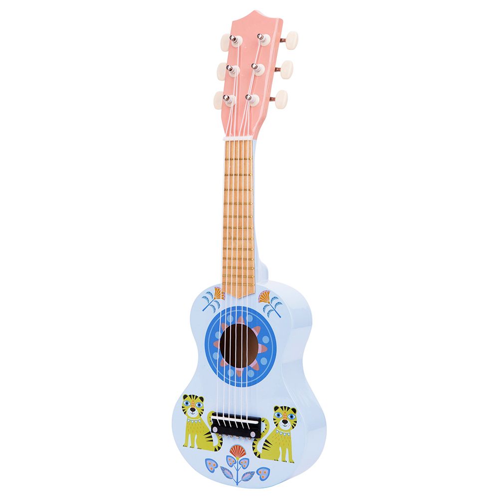 Tooky Toy - Tiger Print Guitar - 21-Inch