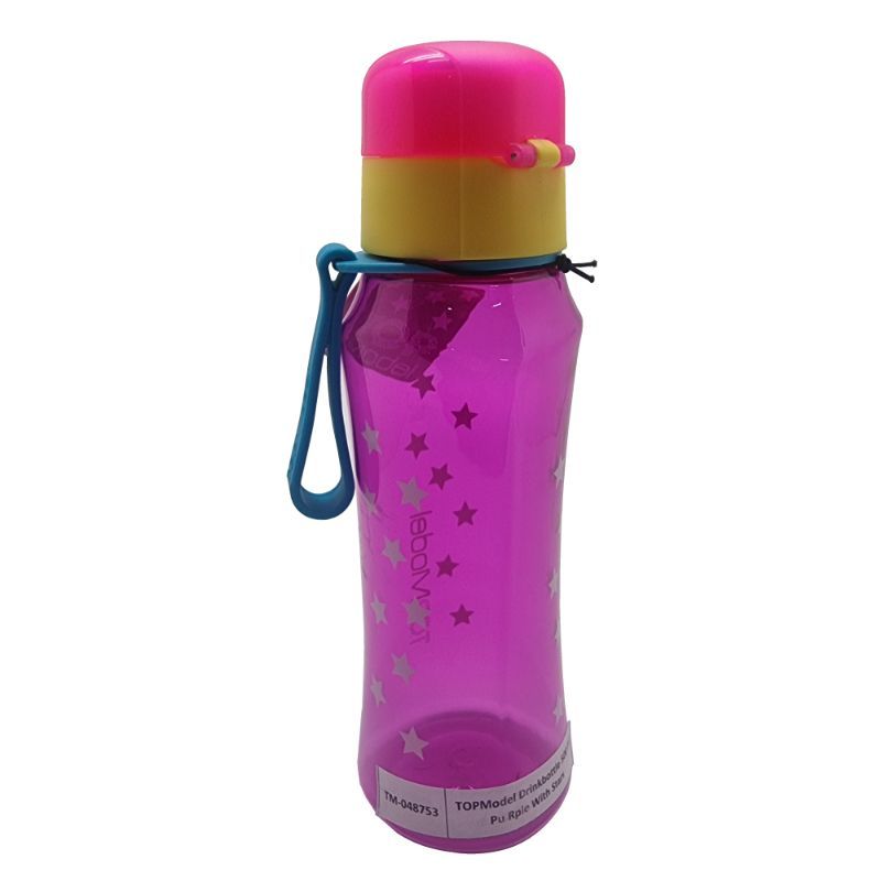 Topmodel - Drink Bottle With Stars Pink - 500ml