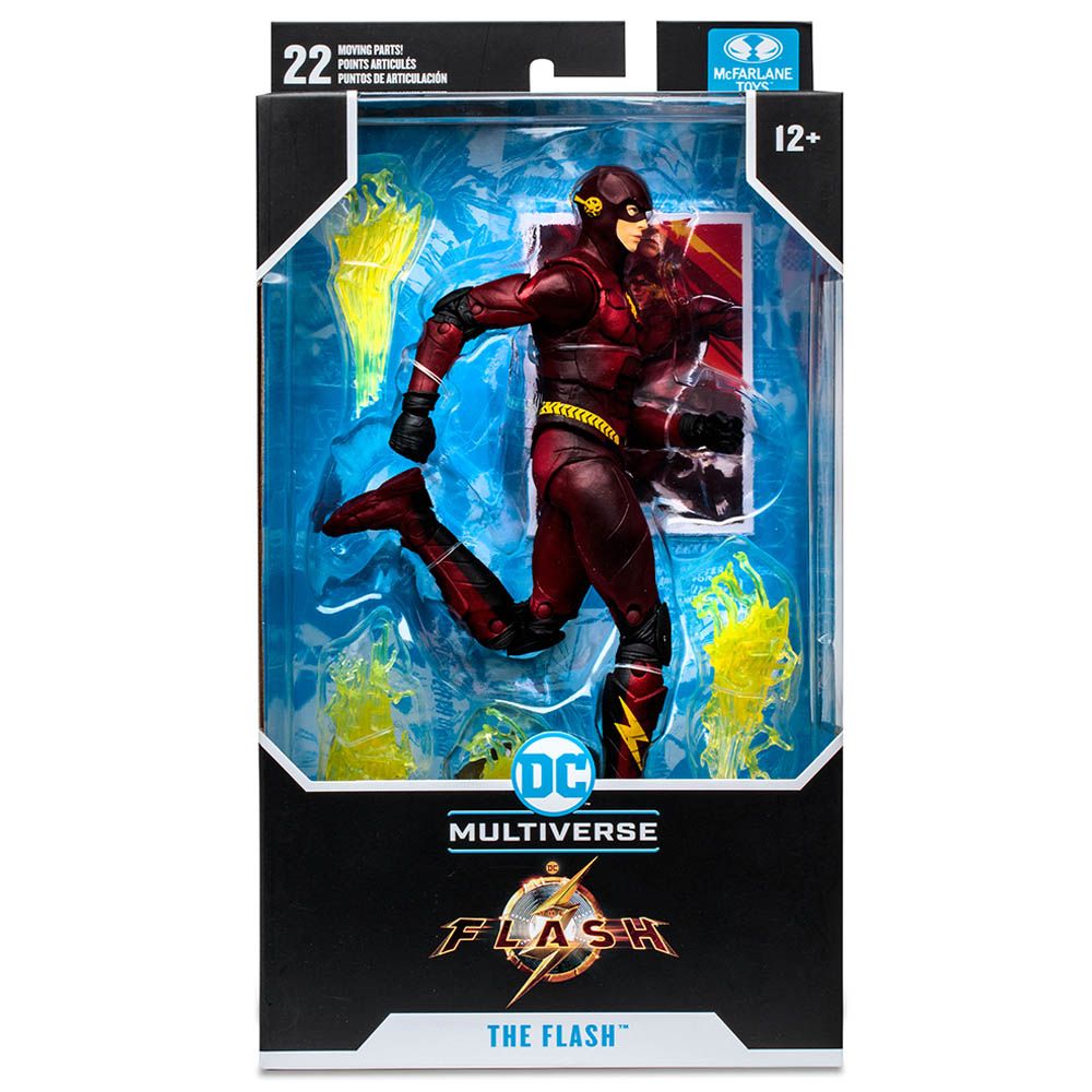 DC Comics - The Flash Movie Flash In Batman Suit Figure - 7-Inch