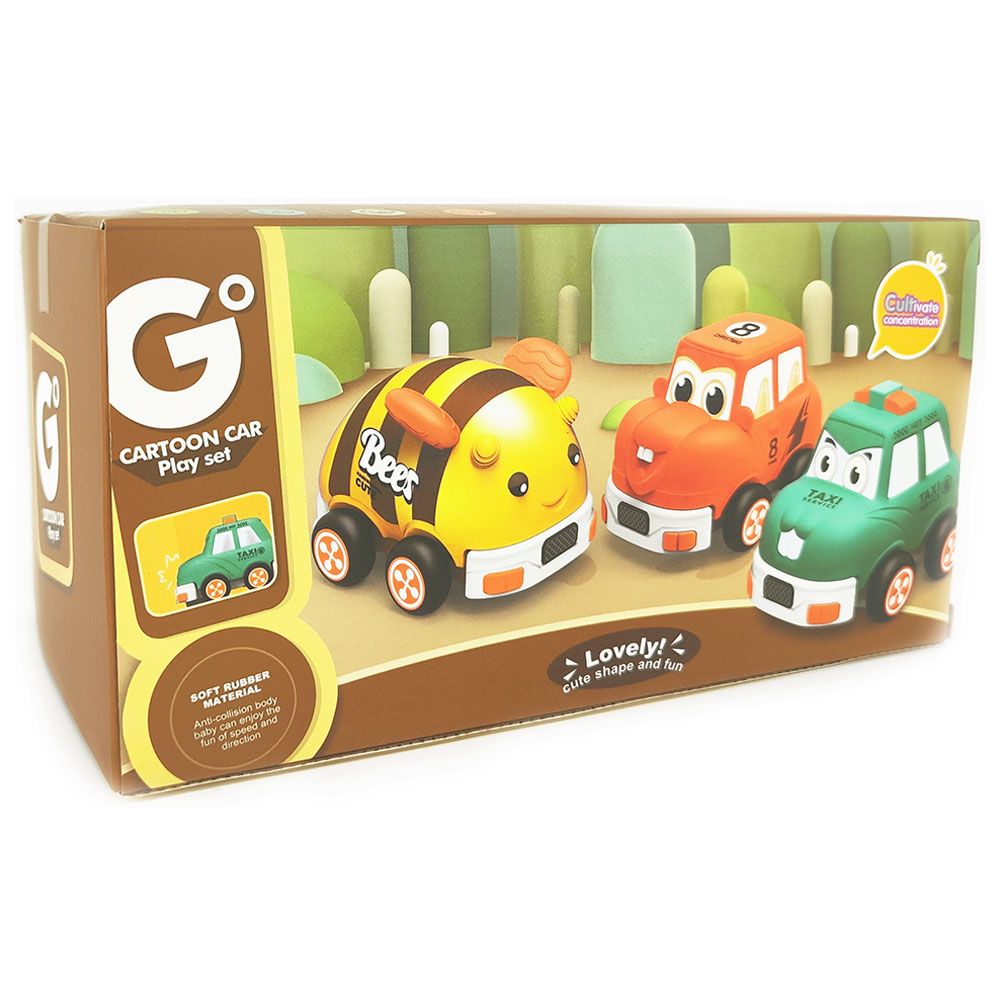 TTC - 2-Way Cartoon Car w/ Remote Control - Taxi Design