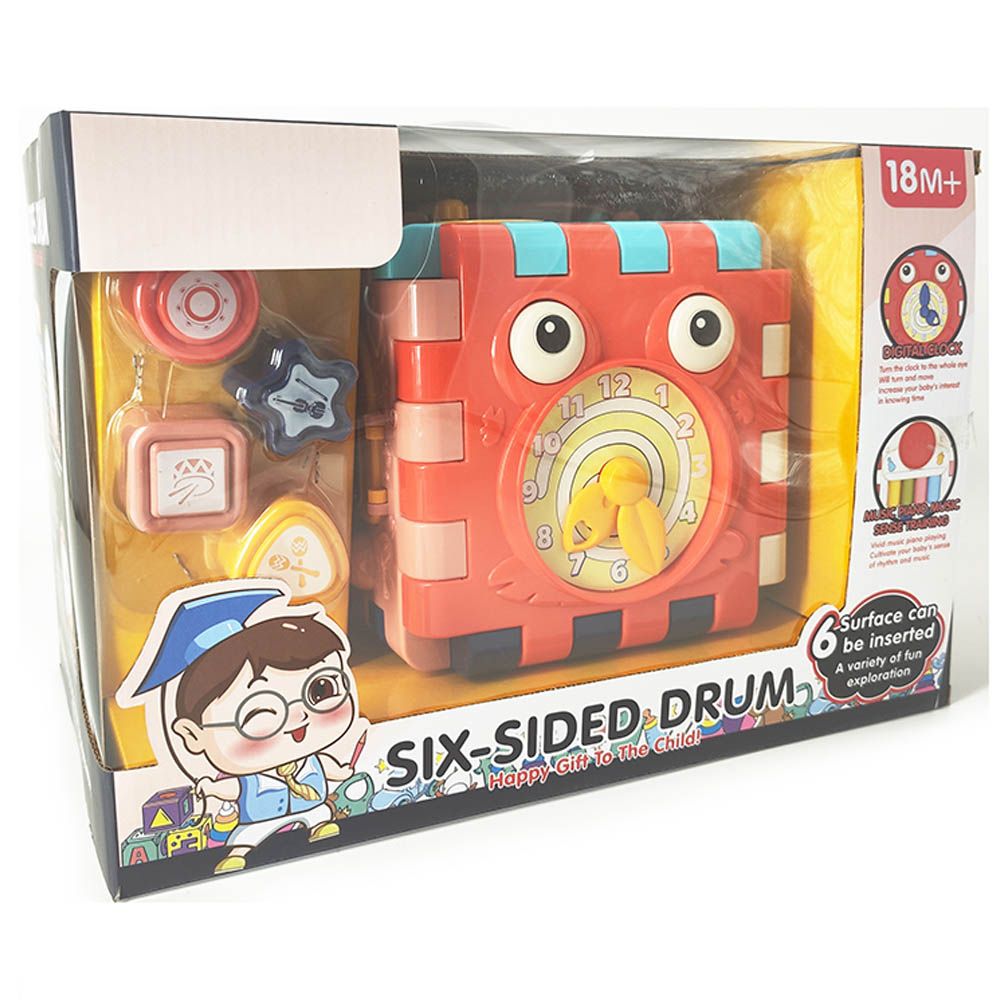 TTC - Six-Sided Drum Stacker Toy w/ Lights & Sounds