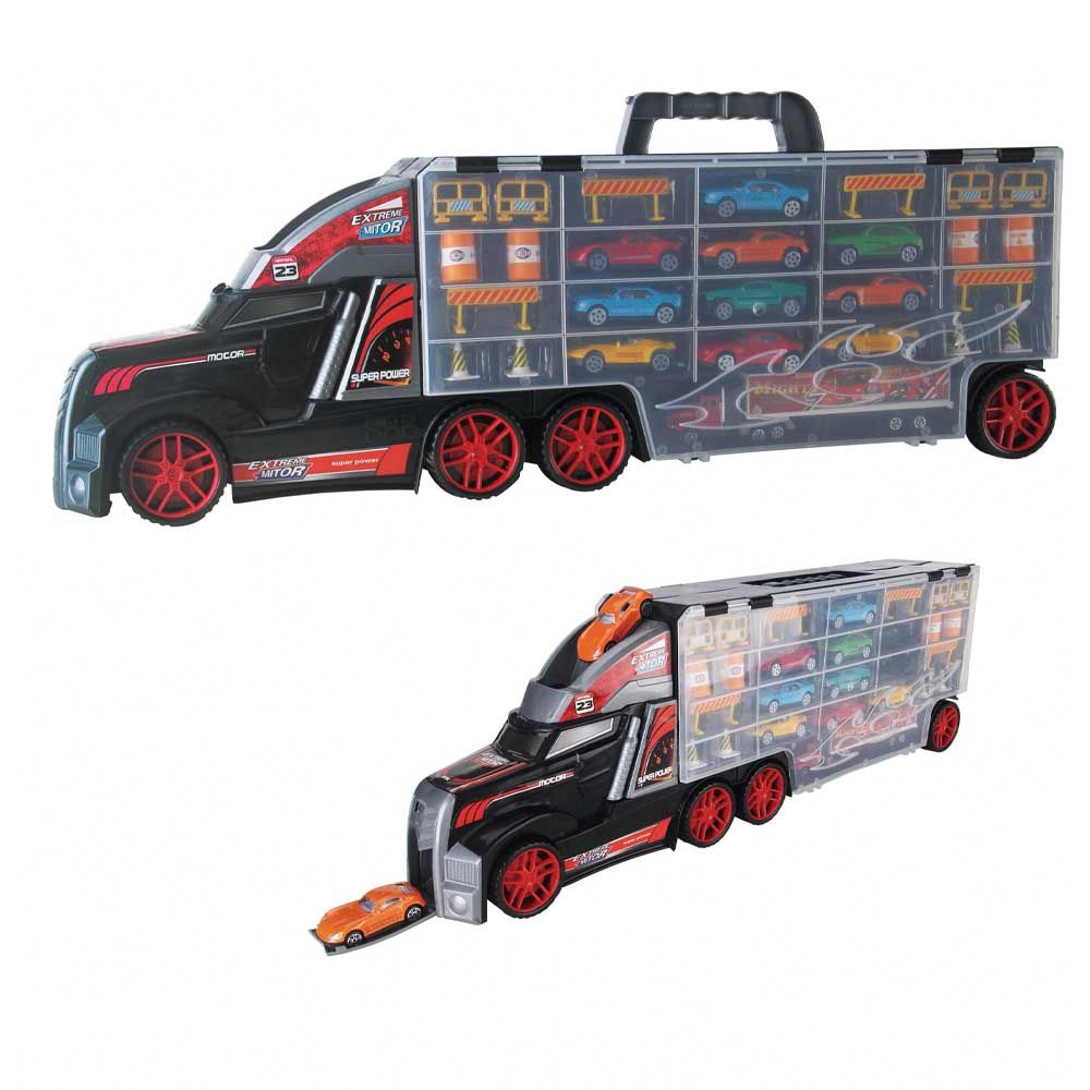 TTC - Transporter Carry Case w/ 11 Cars & Accessories