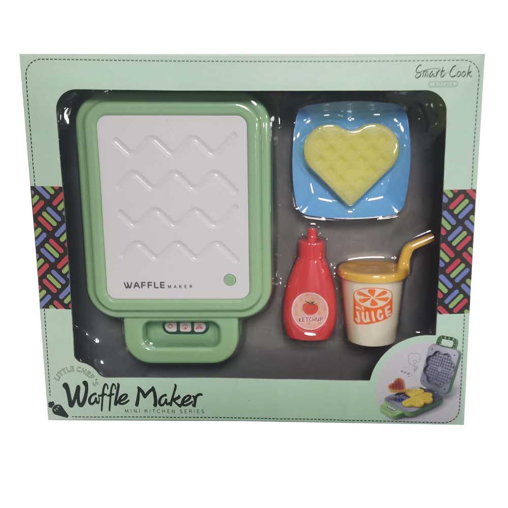 TTC - Little Chef's Mini Kitchen Series Waffle Maker Set