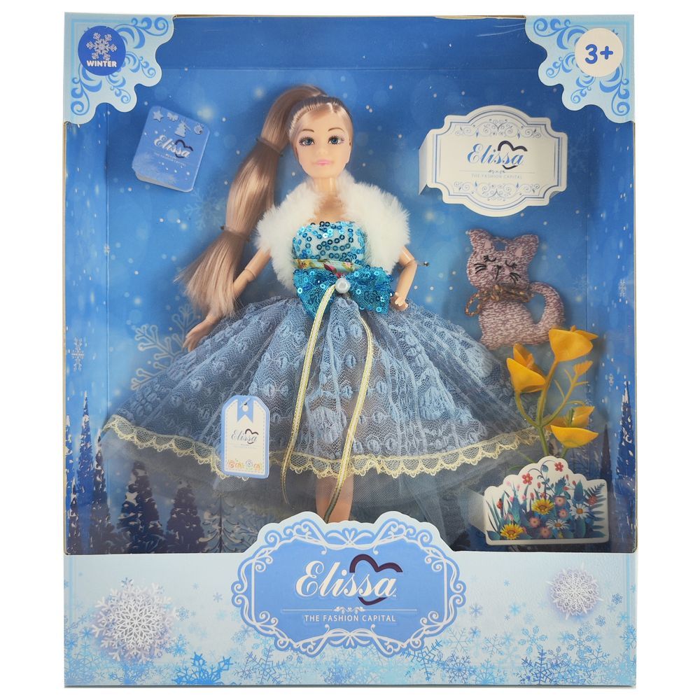 Elissa - Winter Collection Basic Doll - 11.5-inch - Style I