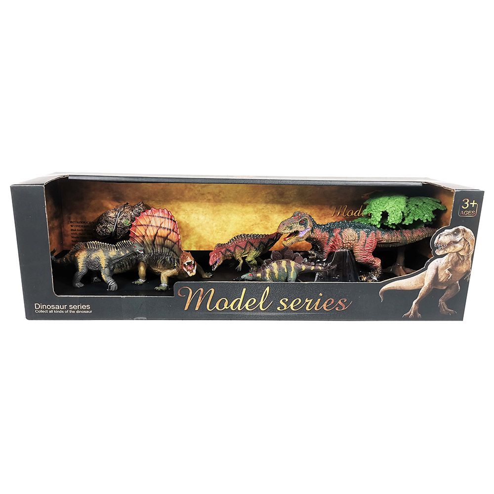 TTC - Series Animal Figure Dinosaur - 5 pcs Set - Assorted