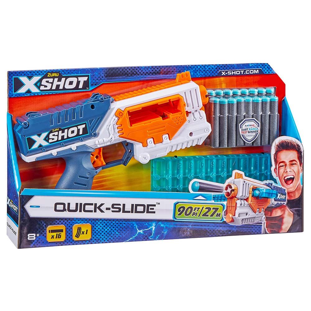 X-Shot - Excel-Quick Slide Blaster (16 Darts)