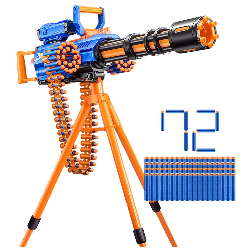 X-Shot - Insanity Motorized Rage Fire Gatling Gun With Tripod