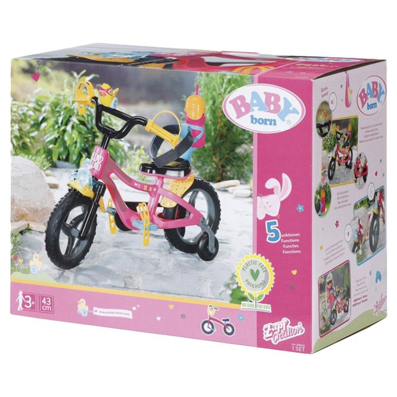 BABY Born - Bike Seat Doll W/ Belt System