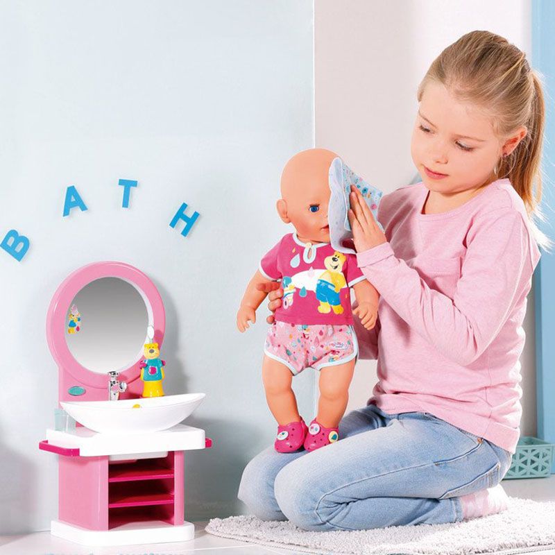 BABY Born - Baby Doll Bath Toothcare Spa