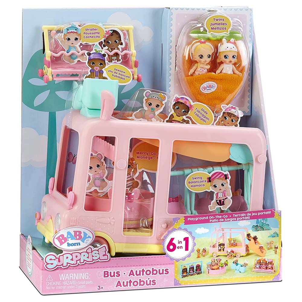 Baby Born - Surprise Mini Babies Bus Playset