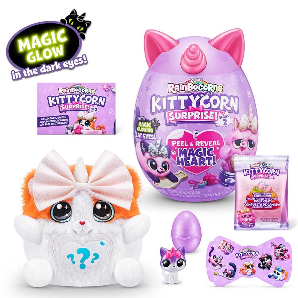 Rainbocorns - Kittycorn Surprise S7 Plush - Small - Style May Vary