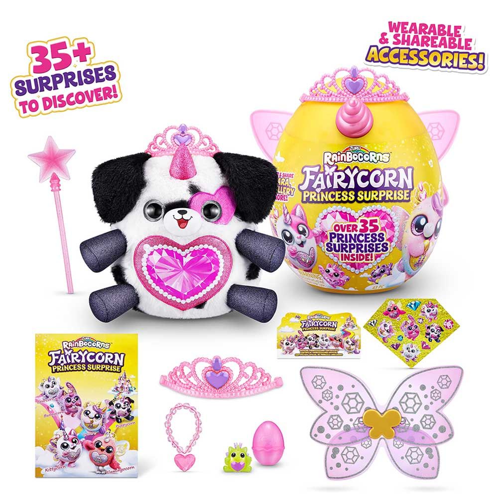 Rainbocorns - Fairycorn Princess S6 Plush - Medium - Style May Vary