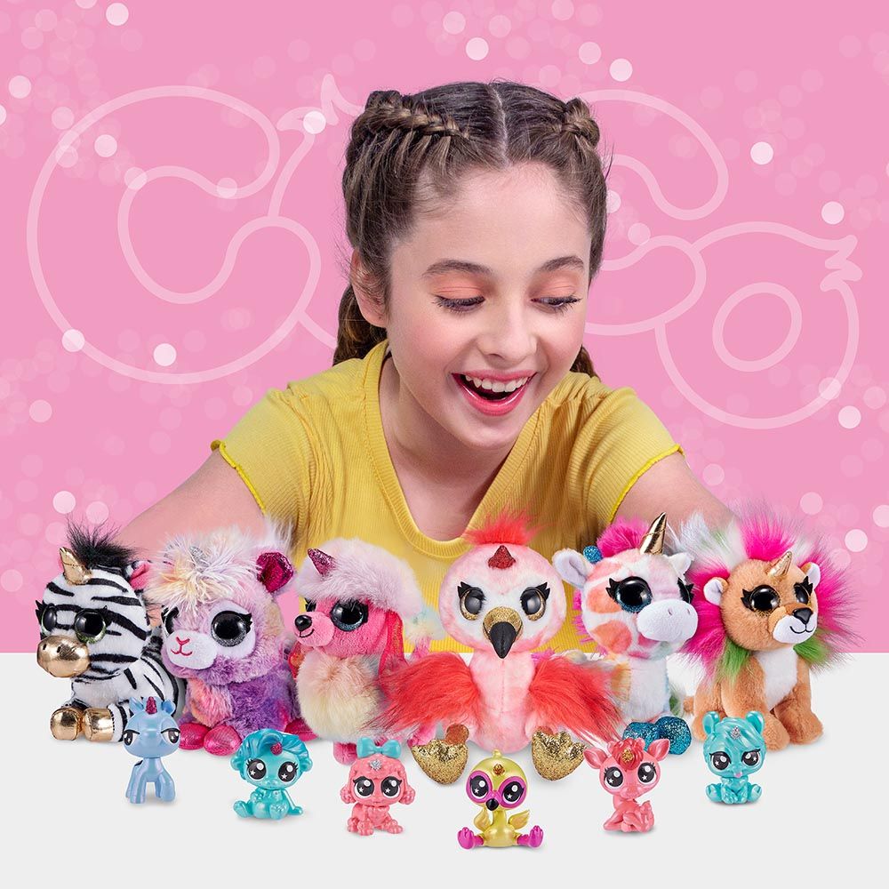 Zuru - Coco Surprise Fantasy Series 1 Plush Toys Cone - Assorted 1Pc