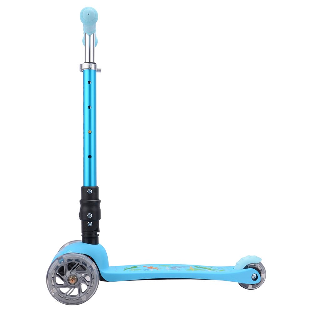 Boldcube - 3 Wheel Scooter Folding Teeny - Dinosaur - Blue