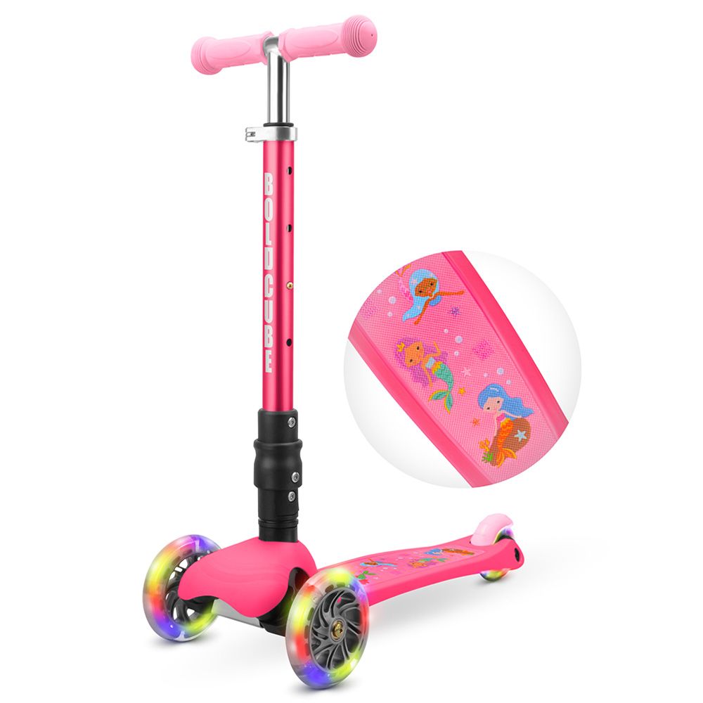 Boldcube - 3 Wheel Scooter Folding Teeny - Pink