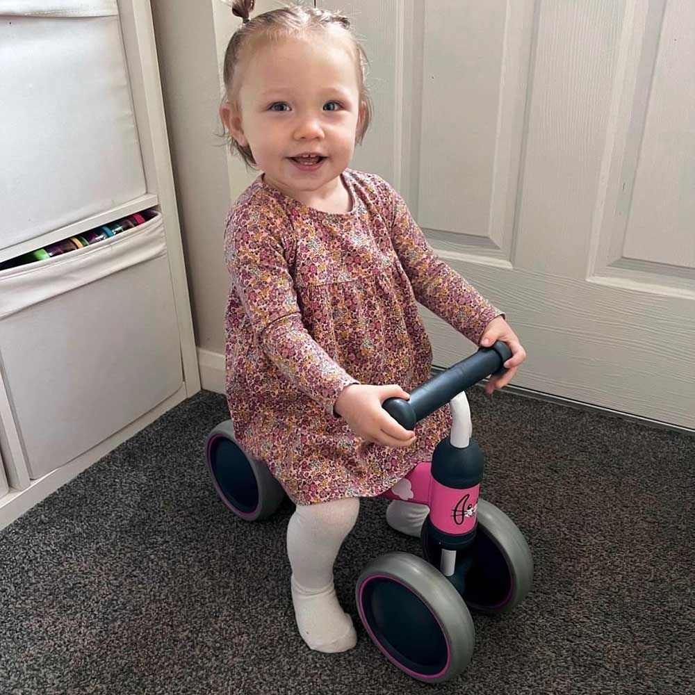 Boldcube - Baby Balance Bike - Bonnie Bunny - Pink